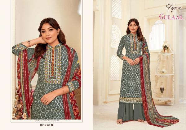 Fyra Gulaal Designer Cotton Digital Printed Salwar 